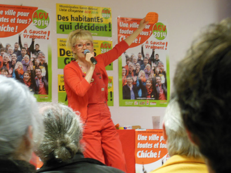 Une réunion qui bouge et qui fait du bruit
